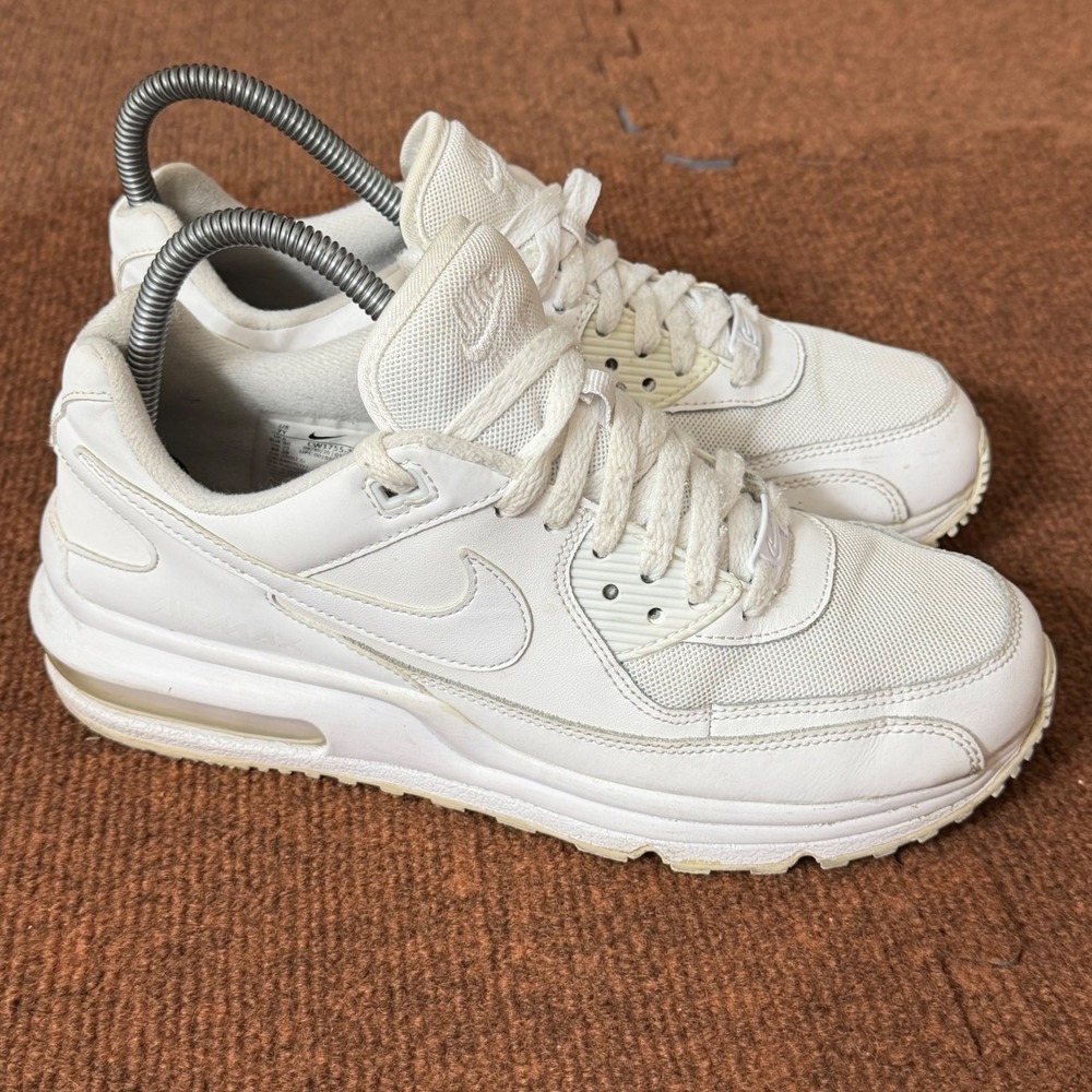 Nike Air Max Excee Triple White‎ GS Shoes CW1755-100 Mens 7Y Womens 8.5 Low Top